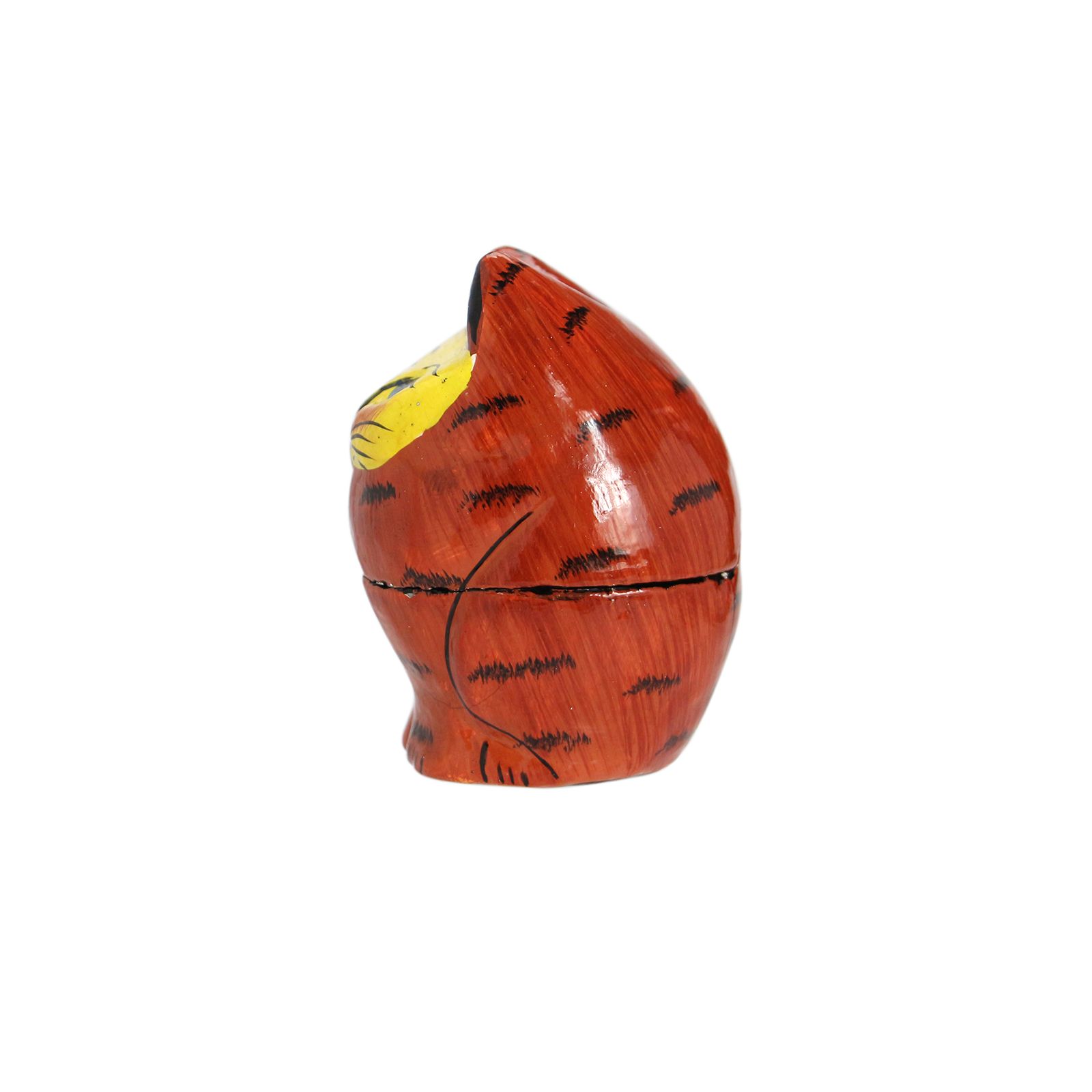 「PAPIER MACHE STANDING CAT」BROWN