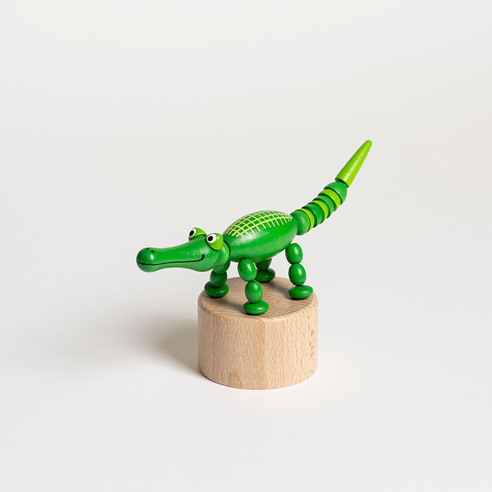 「Aligator」DETOA Wooden Push Toy