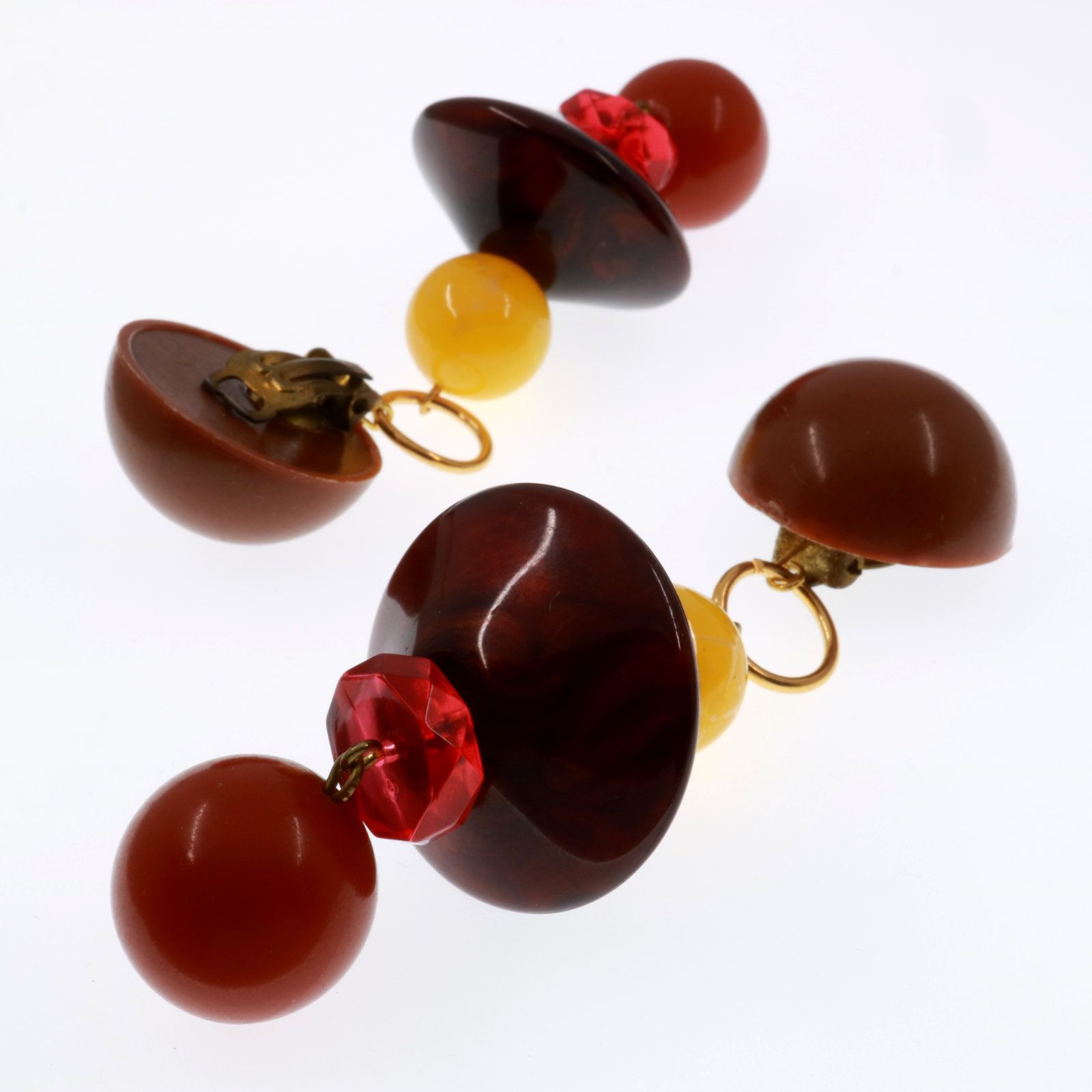「フルーツチョコレート」イヤリング フランス