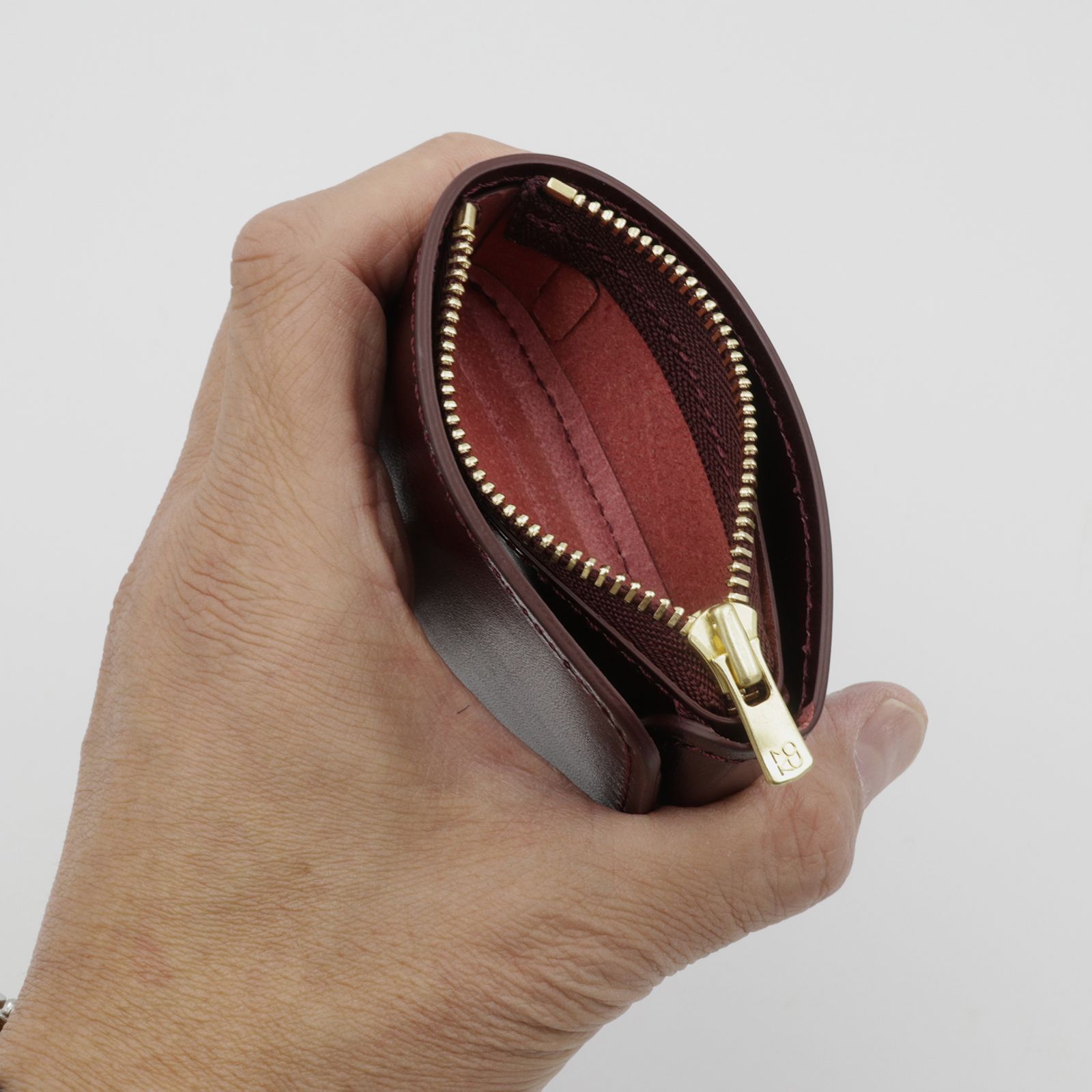 「小さく薄い財布SAKU ver.3 Plus Rugato」wine