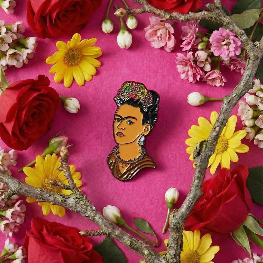「Frida Portrait」ピンズ フリーダ・カーロ