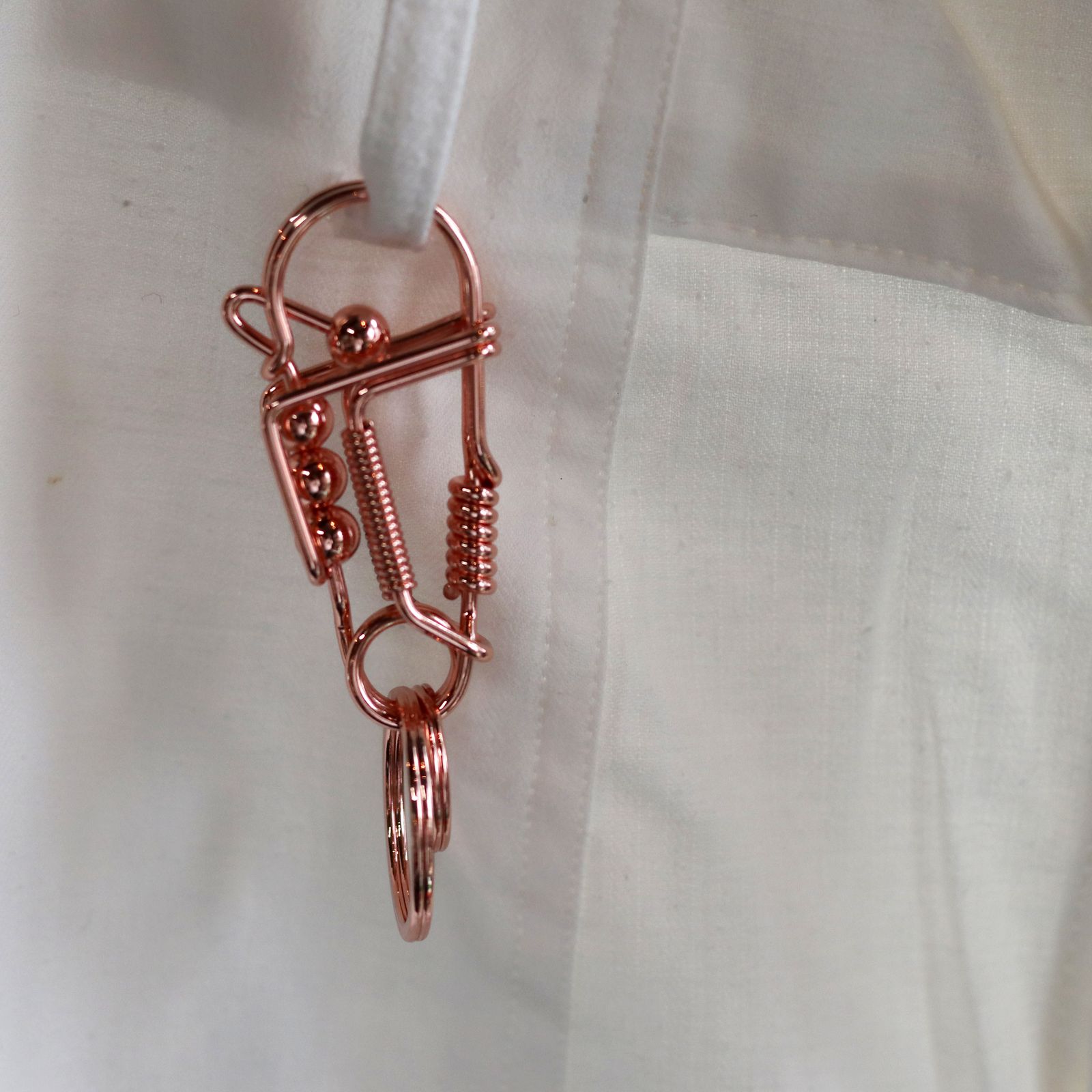 Metal Wire Carabiner コッパー