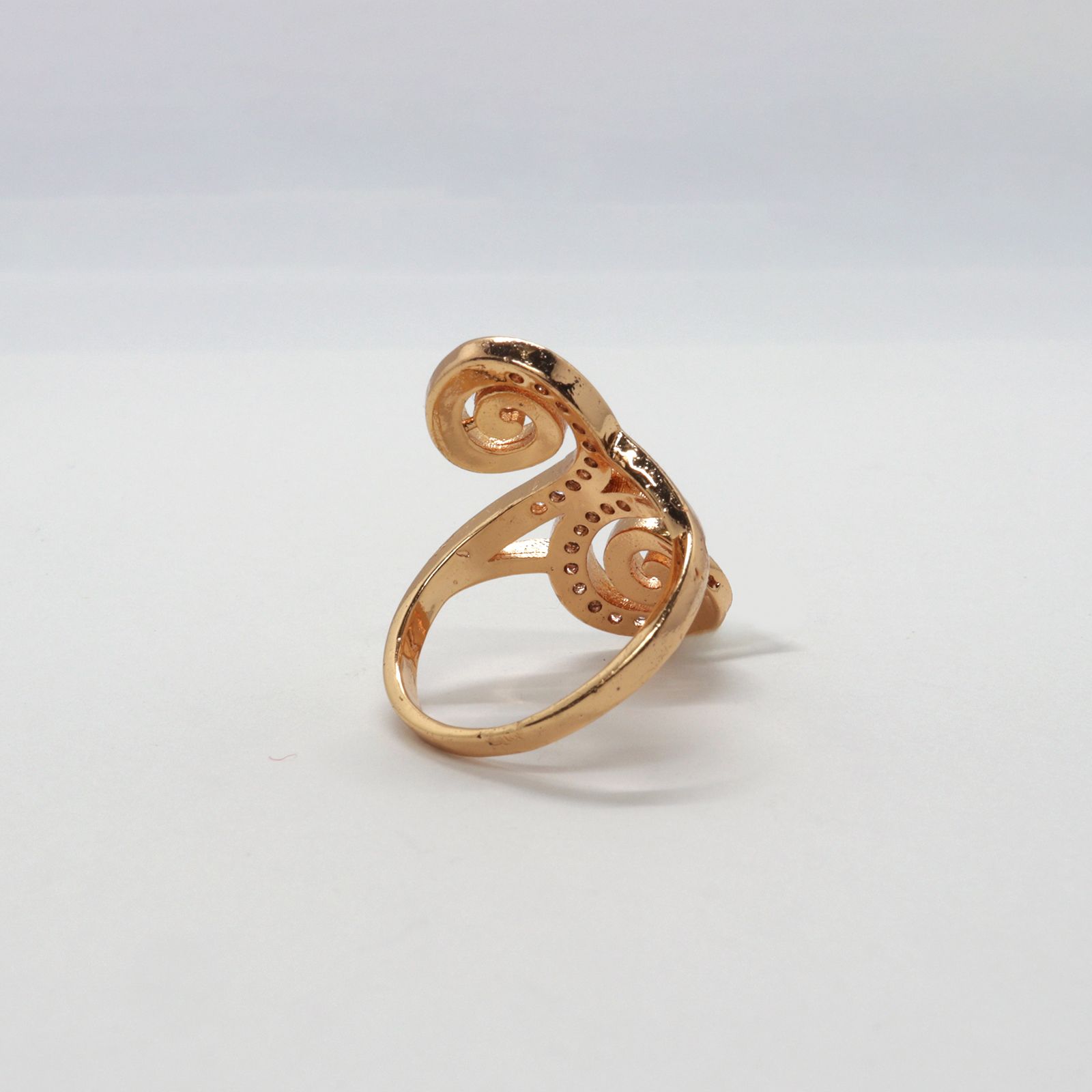 「ツインスパイラル」デッドストックリング イギリス