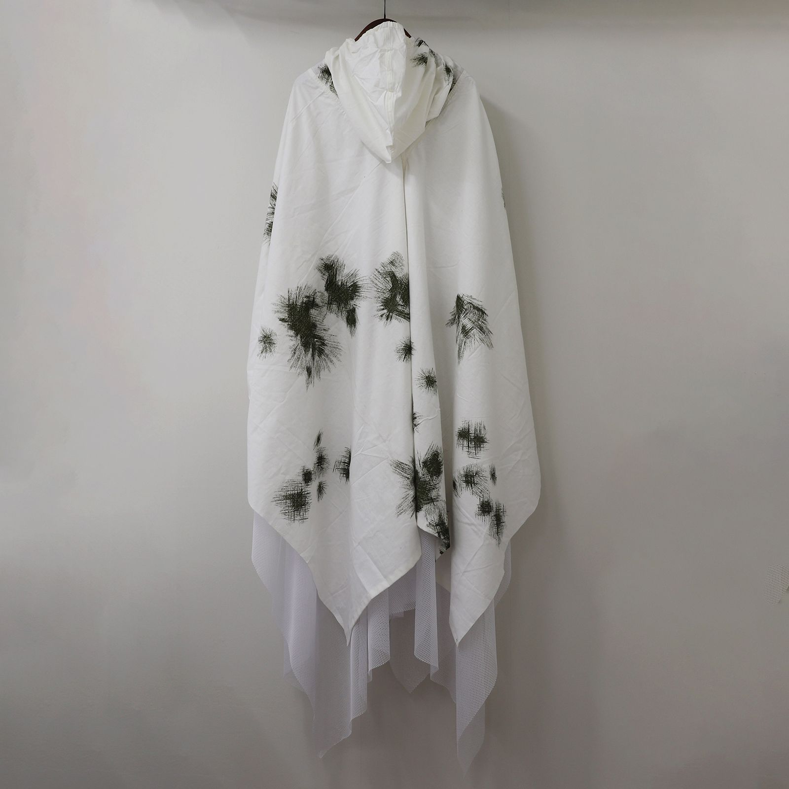 corne 10th anniversary item 「スノーカモ ポンチョ リメイク」 ドイツ 1960～70s