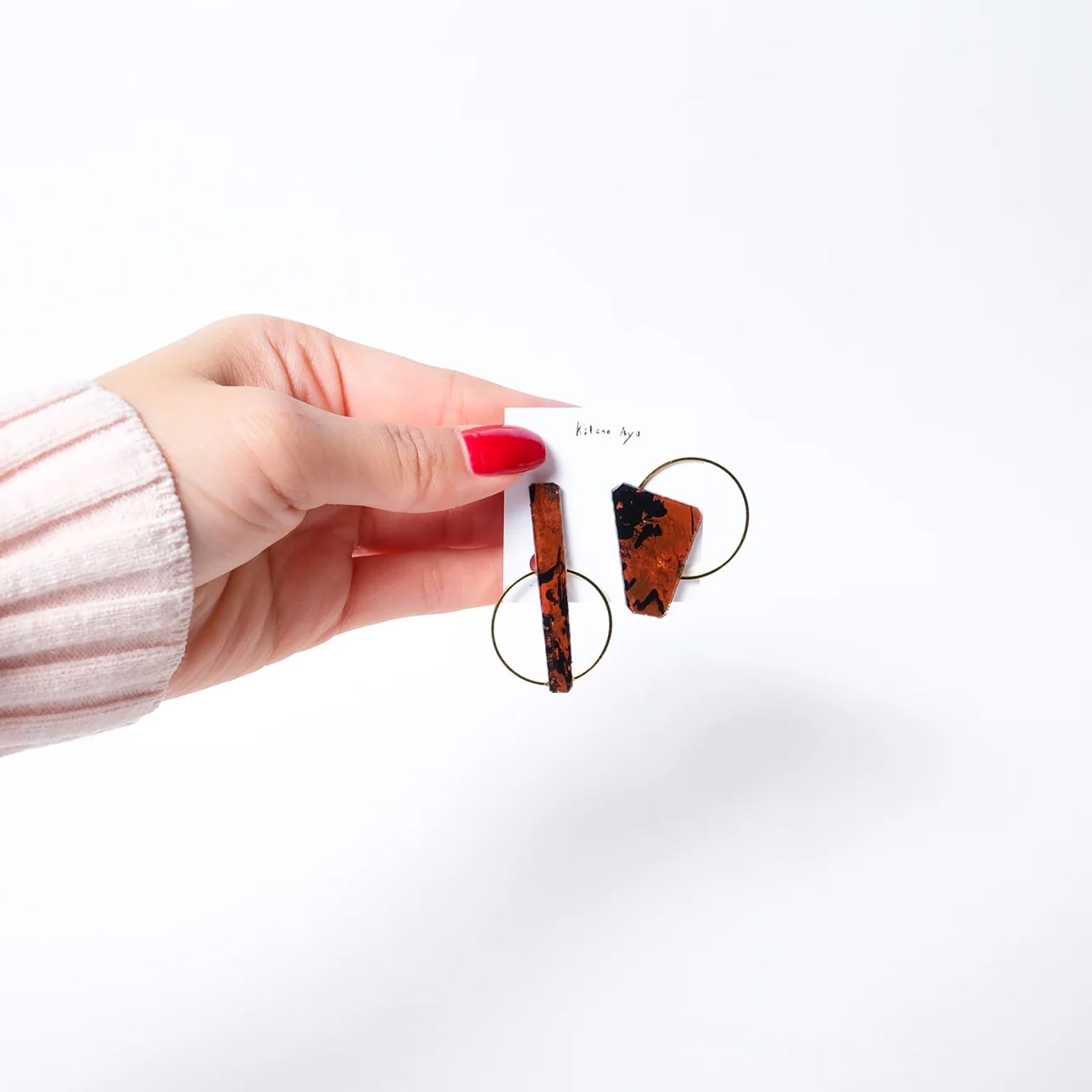 「Tortoiseshell2 Libra」ピアス