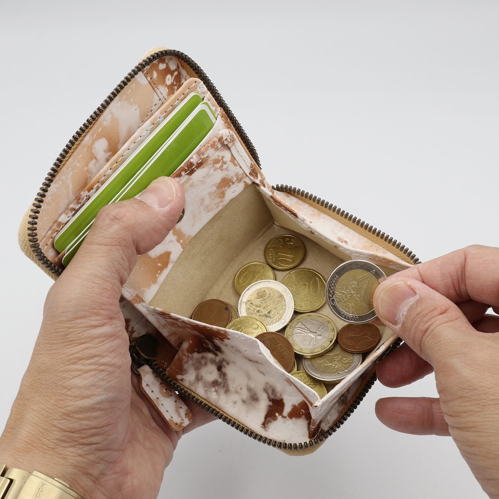 「TONOKO」Mini Round Zip Wallet