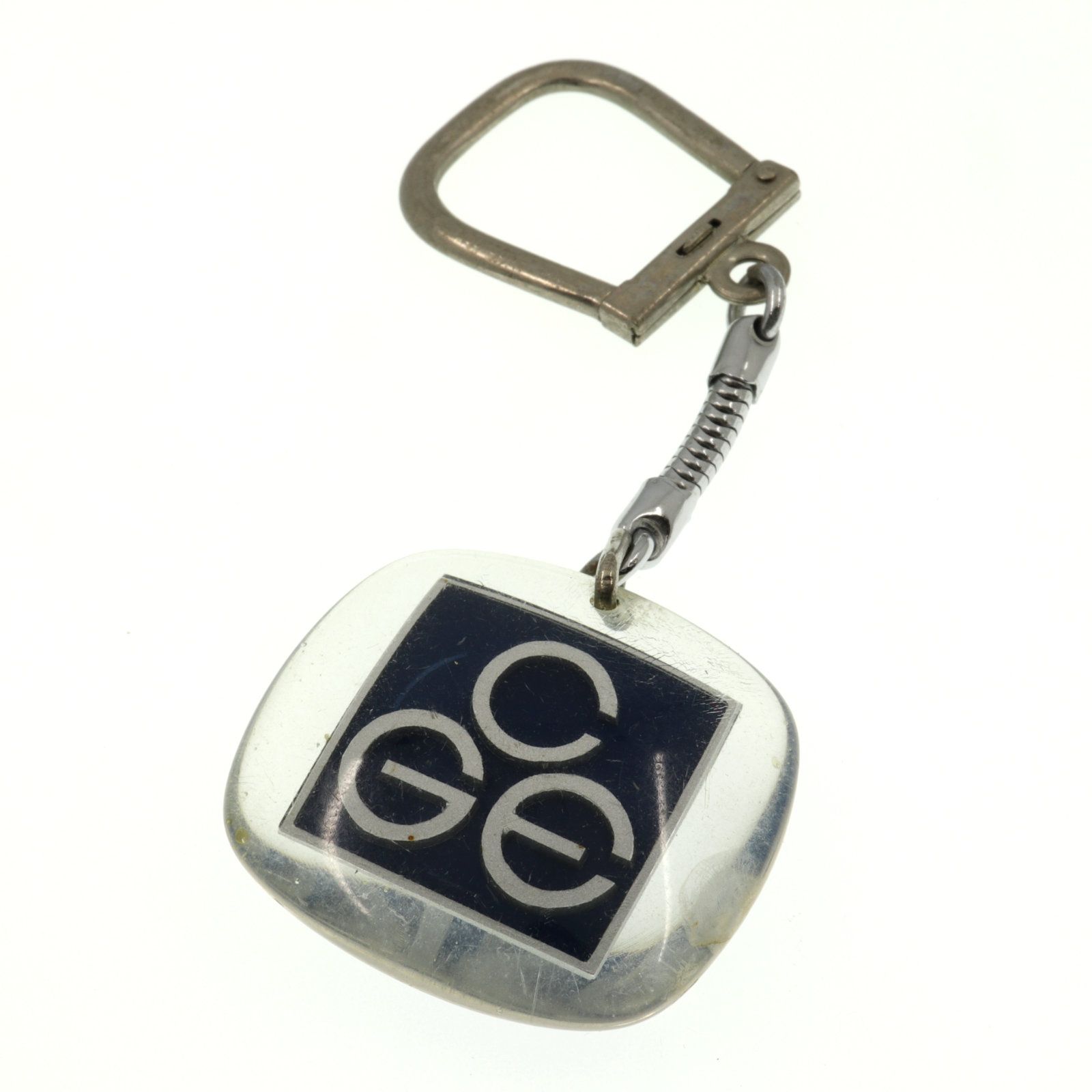 CGE Compagnie generale d'electricite  電気通信機器 ブルボンキーホルダー