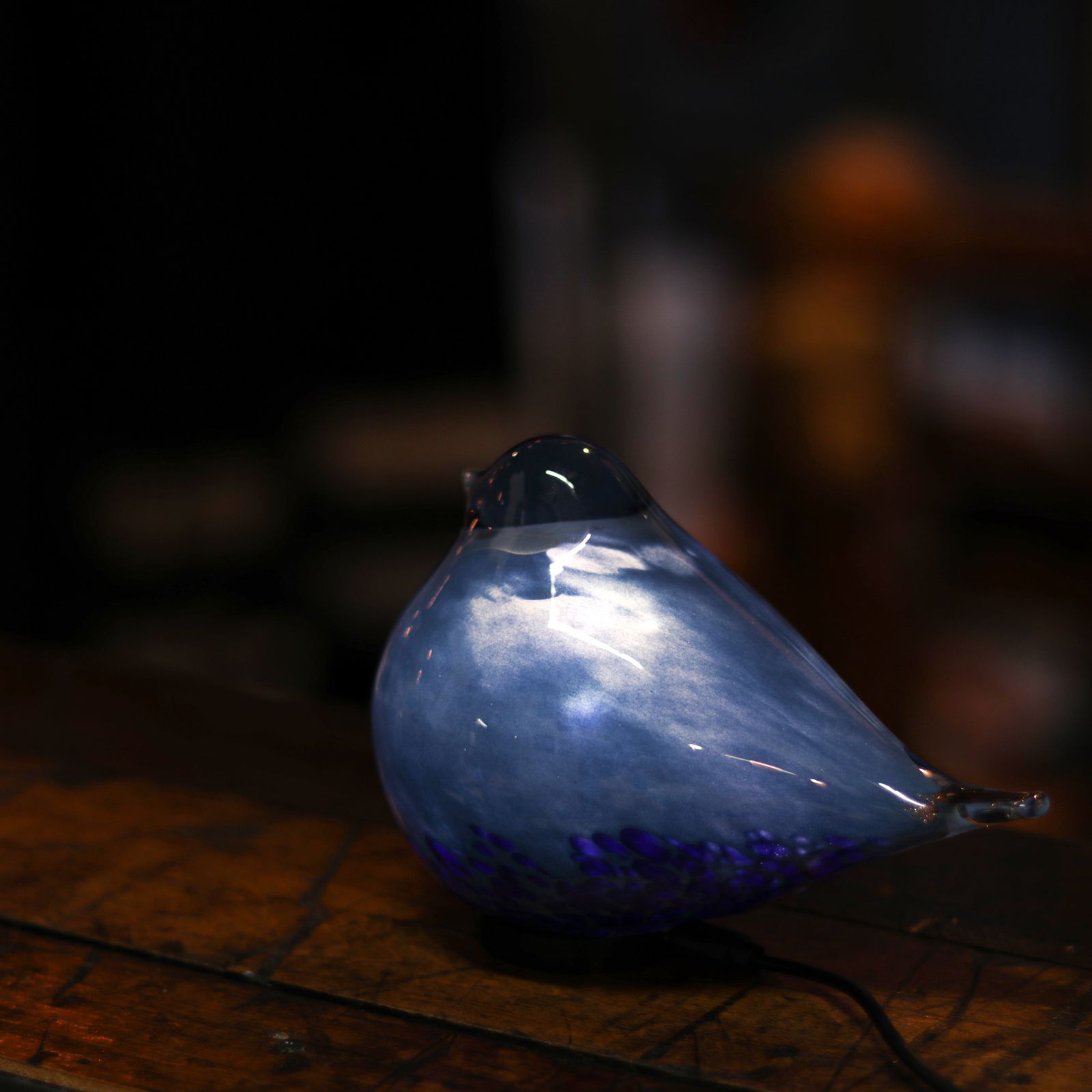 Healing Bird ランプ ブルー
