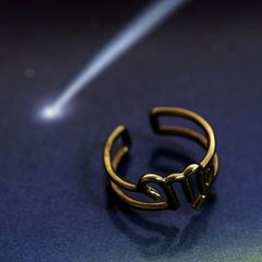 「horoscope ring Virgo」リング おとめ座 ゴールド