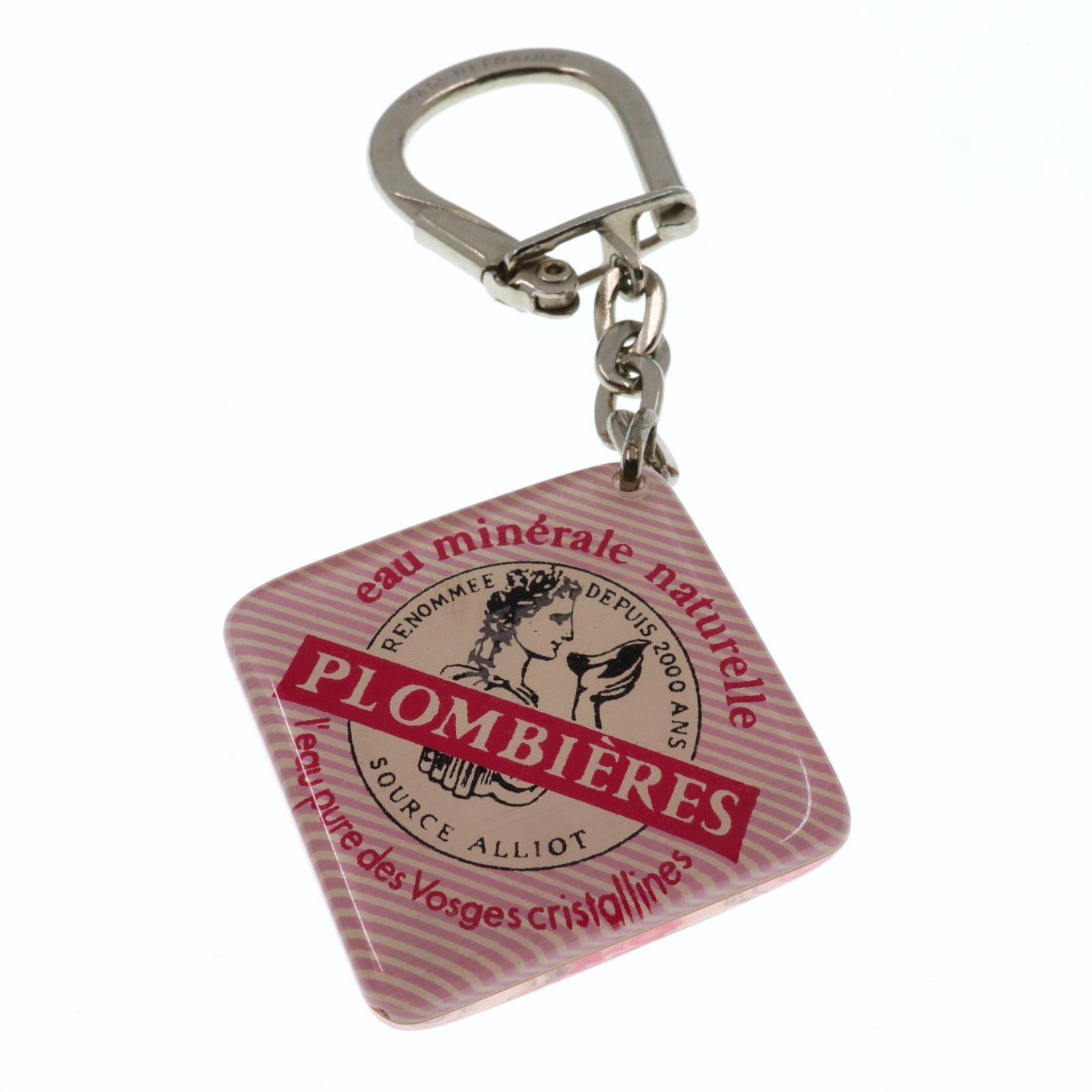 PLPMBIERES 水 ミネラルウォーター ブルボンキーホルダー