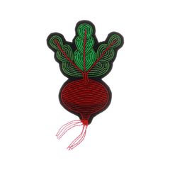 「Beetroot」ブローチ