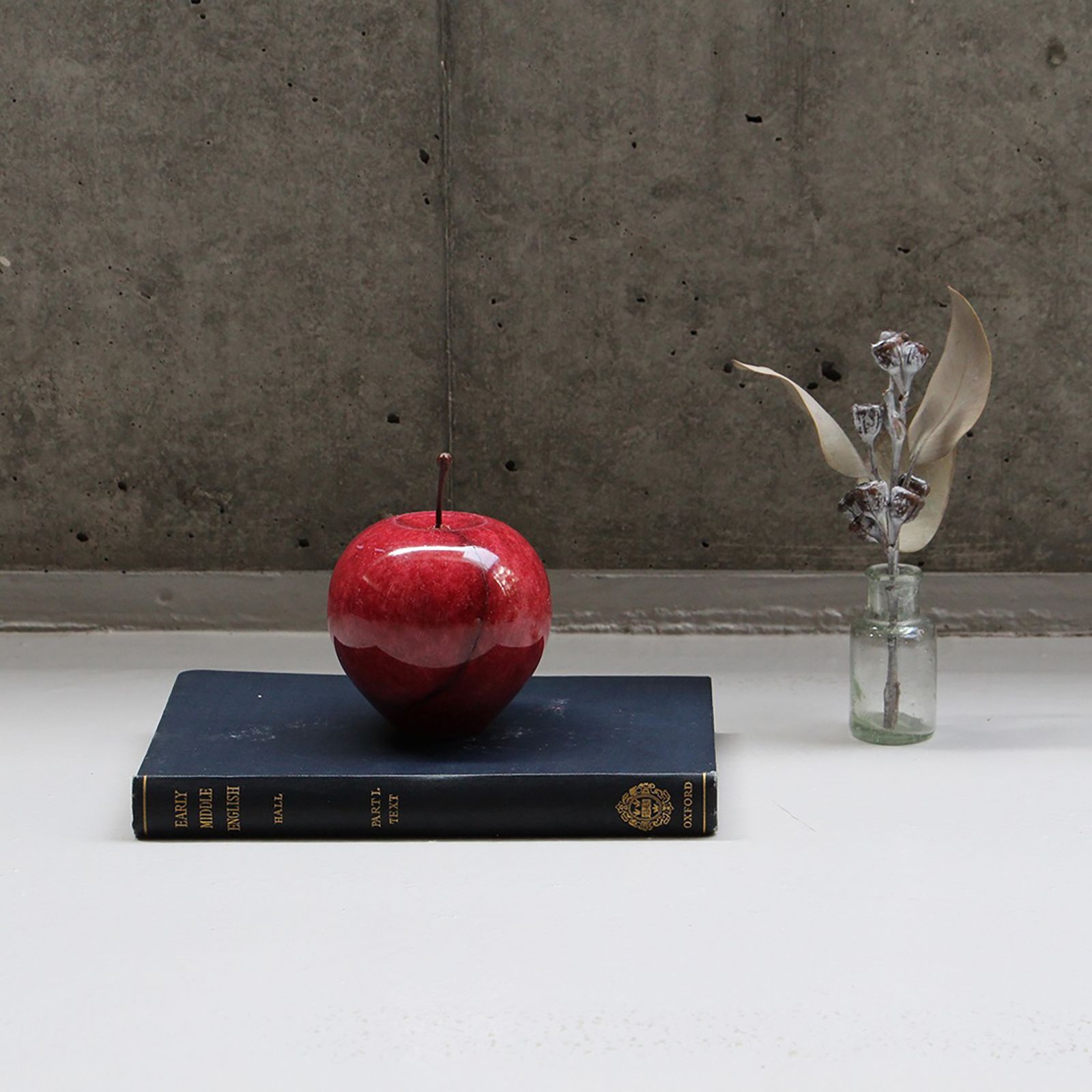 「Marble Apple Small」Red