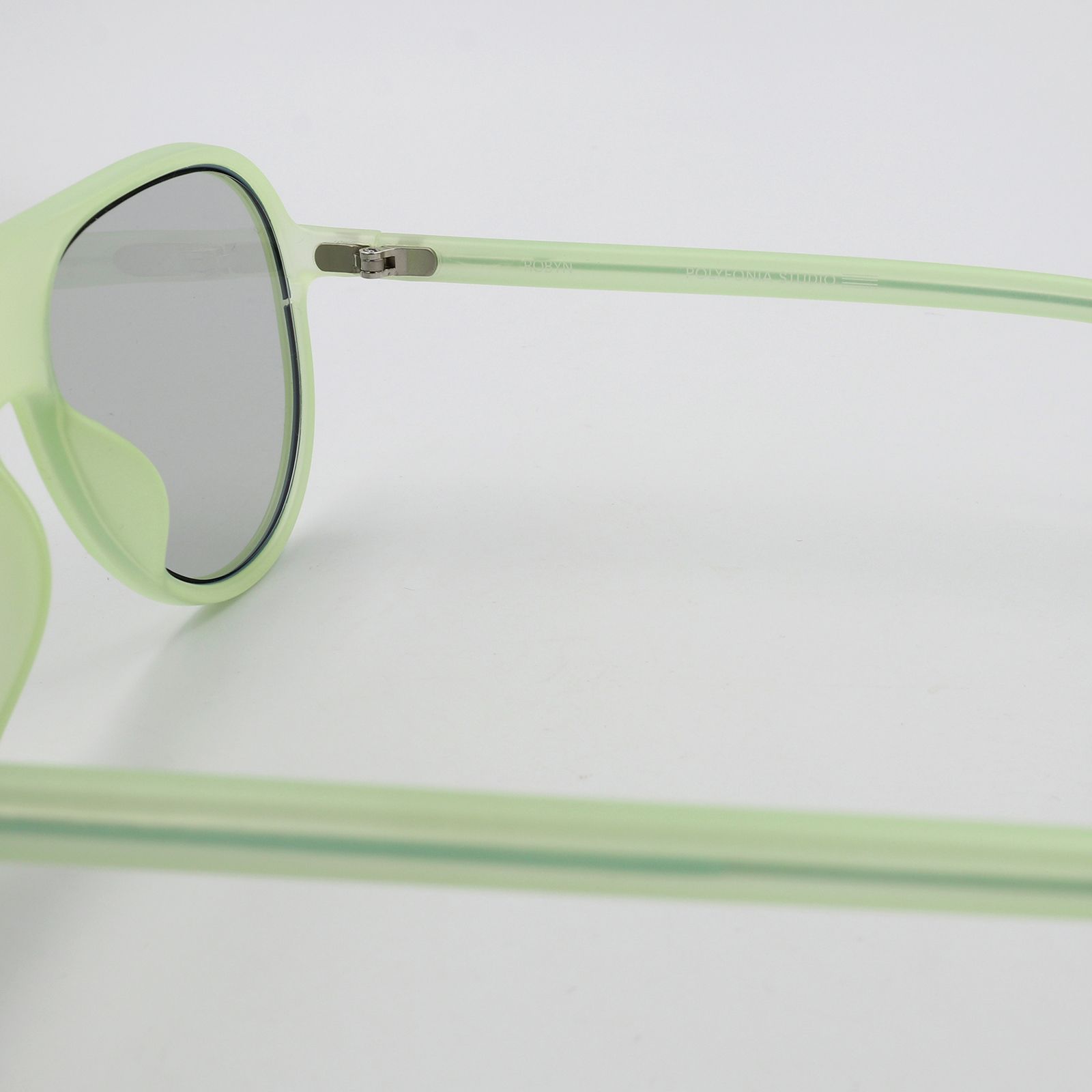 「Robyn」POLYFONIA STUDIO Session "Carole Baijings  Ciqi" Sunglasses Lime Haze x Light Gray Lens