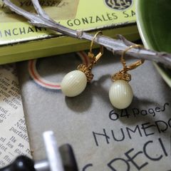「ラインドオーバル」ピアス フランス