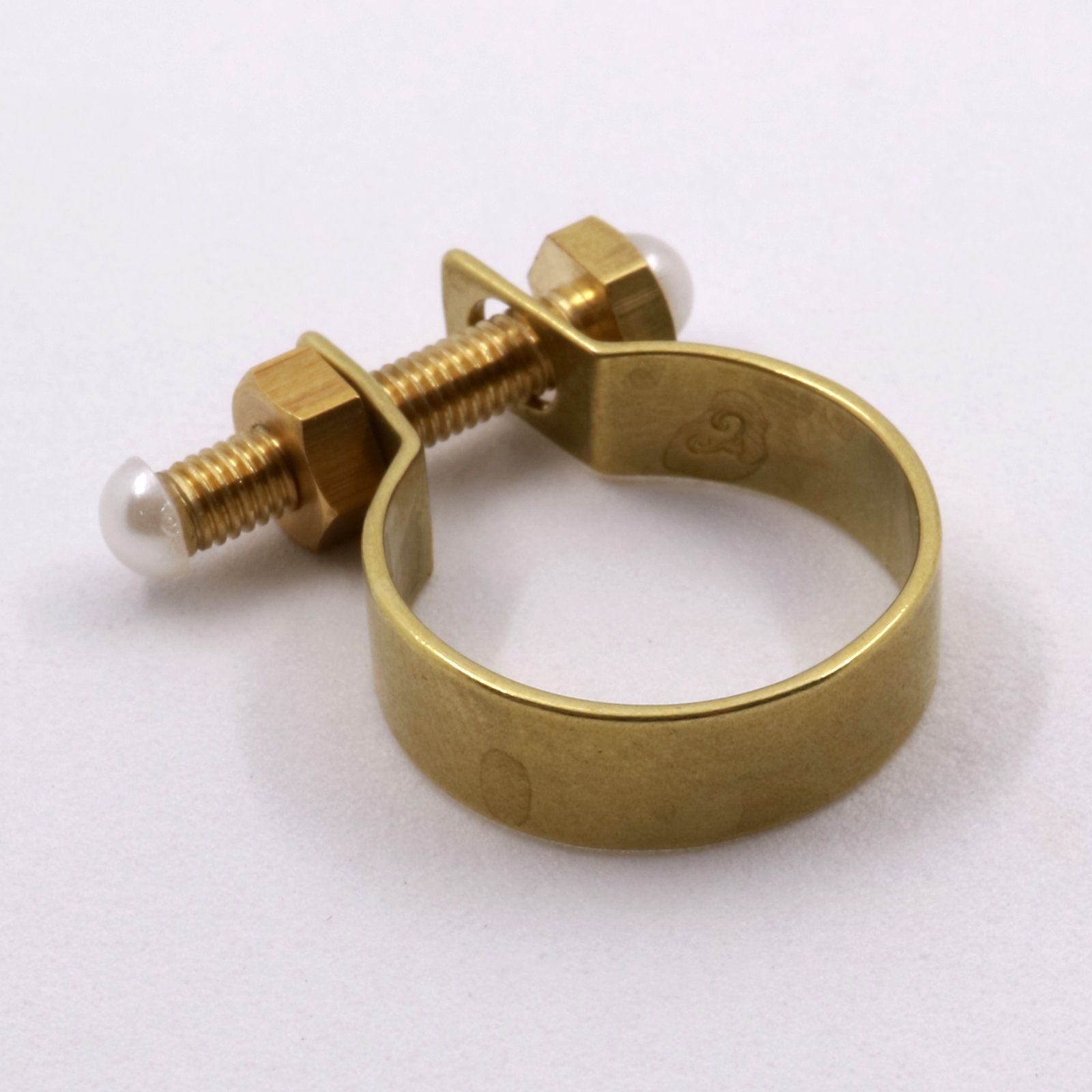 「Franken ring」リング ゴールド×ゴールド