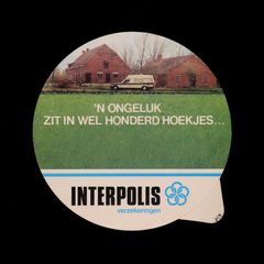 INTERPOLIS ヴィンテージステッカー オランダ