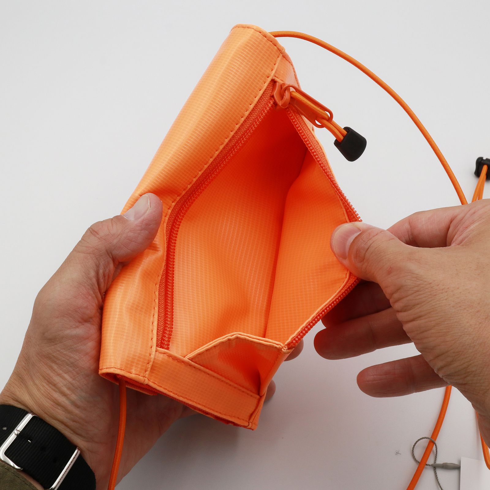 「FLY Long Wallet」ショルダーウォレットXL オレンジ