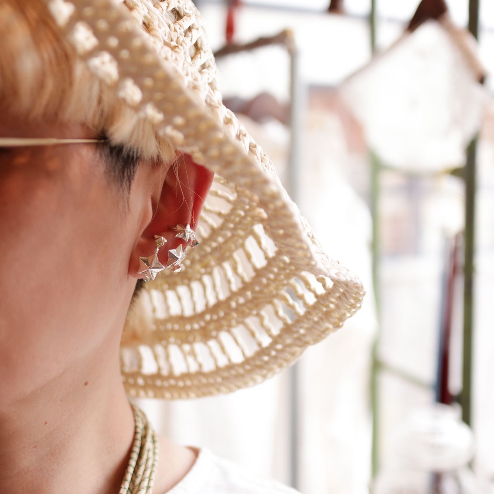 「GALAXY EARCUFF BLUE」イヤーカフ