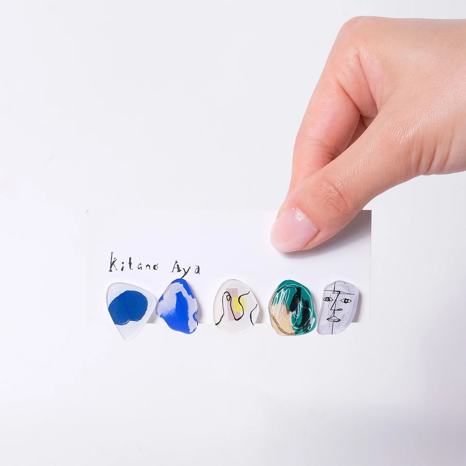 「MODAN_Face」ピアス