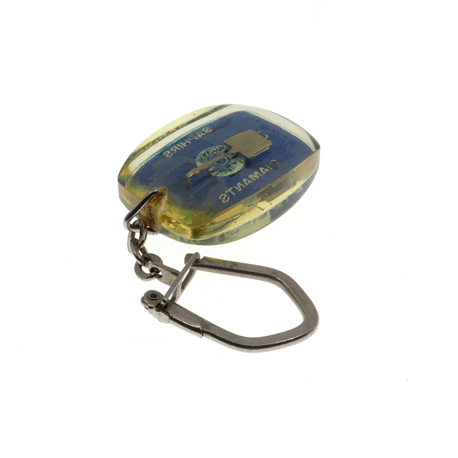 DISC STYL レコード店 レコード針カートリッジ フレンチキーホルダー