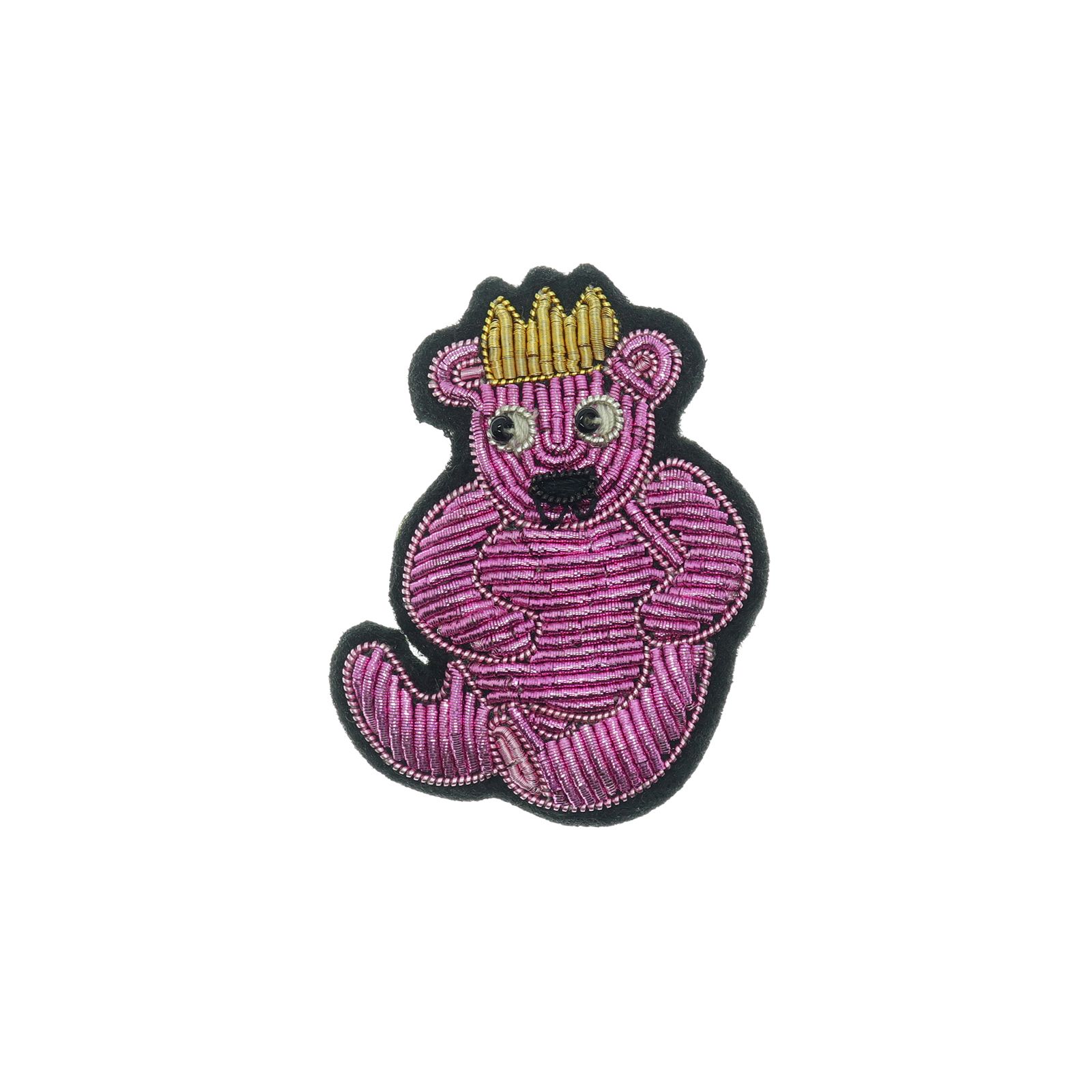 「King Teddy」ブローチ