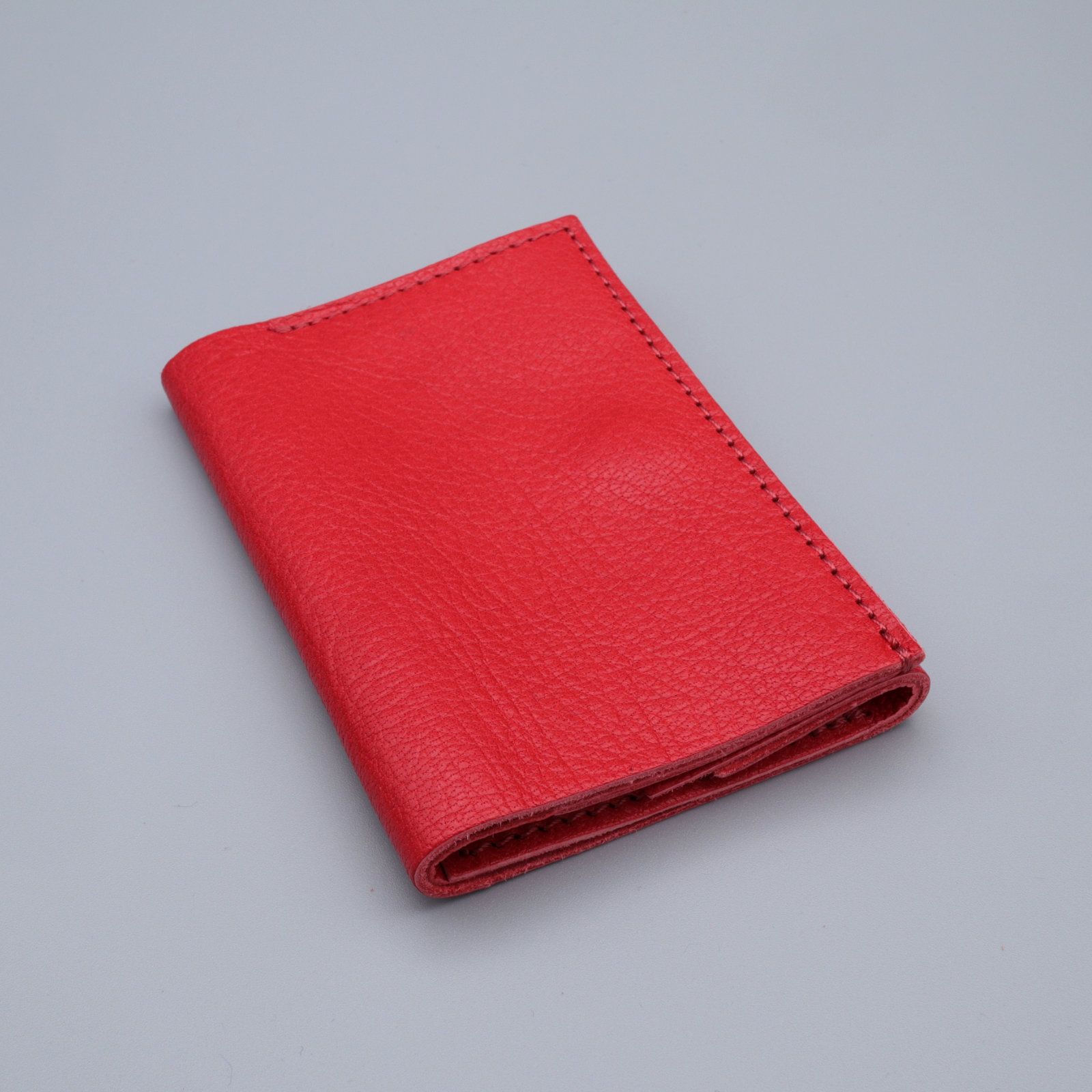 「straccio goat II」ミニ財布 レッド