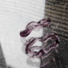 「Melting Pierce」ピアス パープル