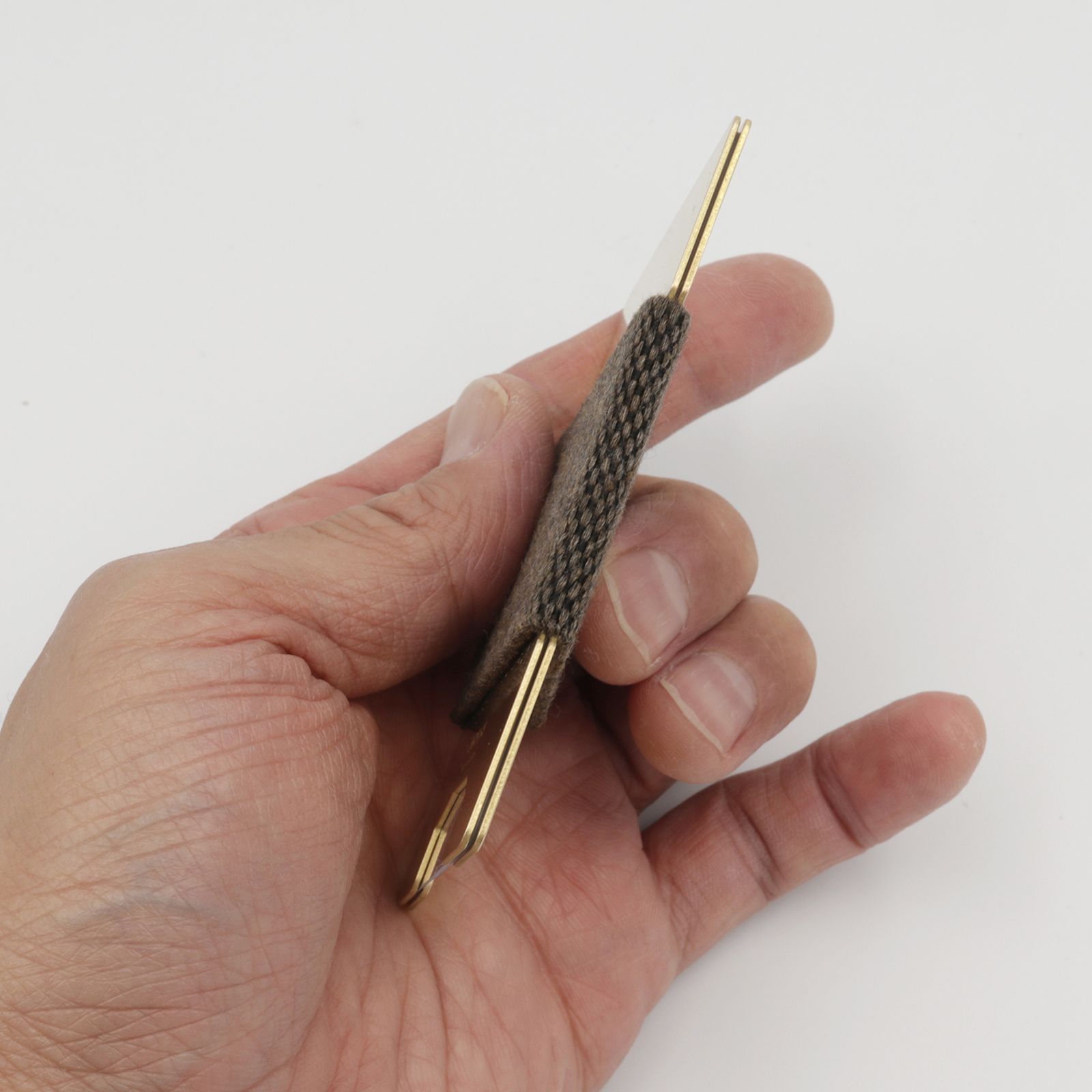 「METAL PLATE CARD HOLDER」カードケース シルバー