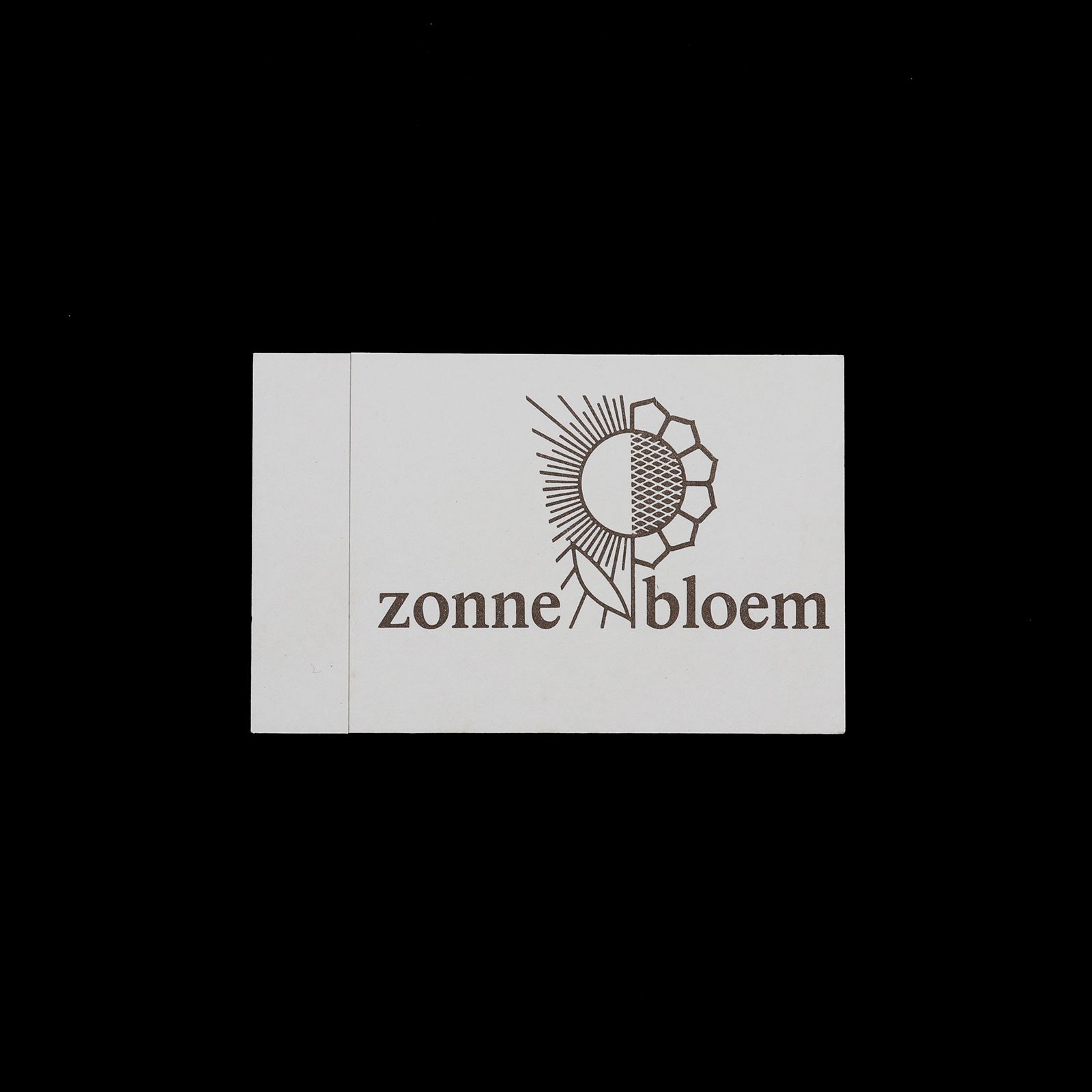 「zonne bloem」ヴィンテージステッカー ヨーロッパ