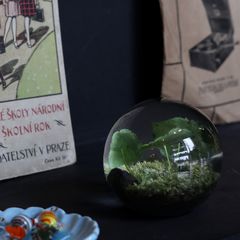 「EVER LEAF BALL」Copper Coin Glass