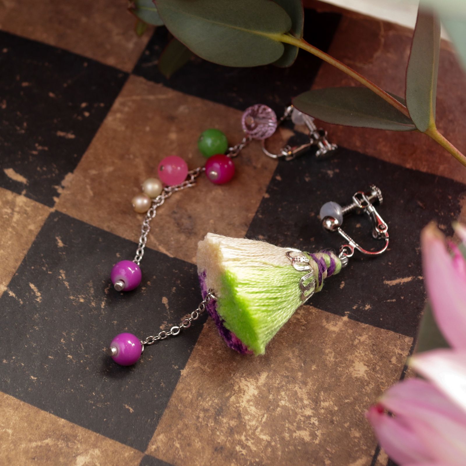 「Le conte de Pamellah アシメ」イヤリング