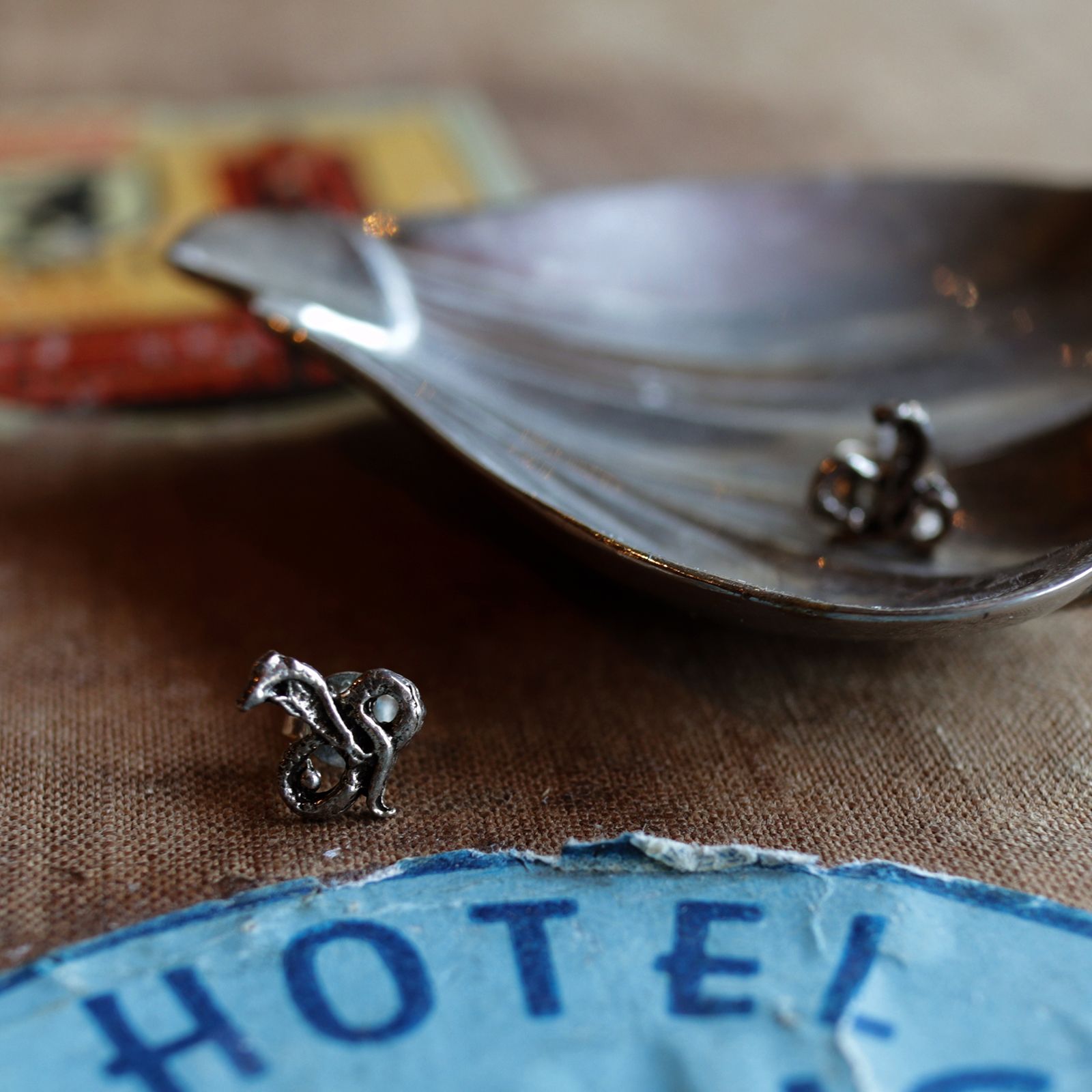 「コブラ」ピアス ヨーロッパ silver925