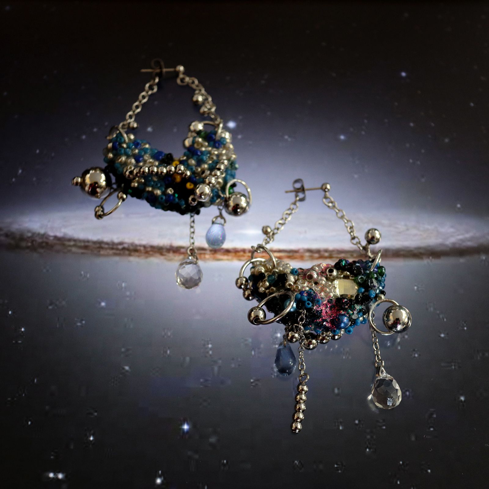 「tresor Cosmos」ピアス【La cosmologie de sachikoism】