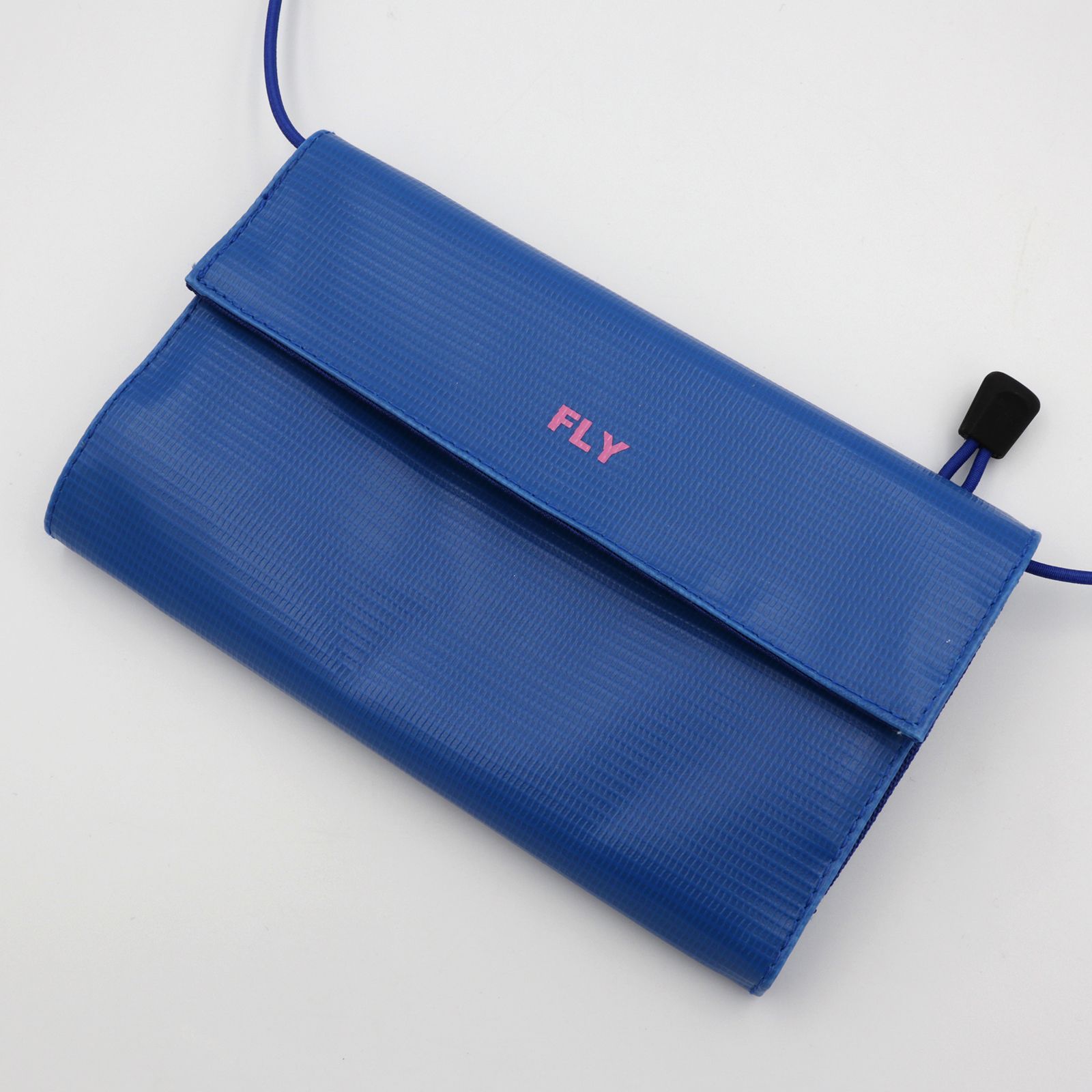 「FLY Long Wallet」ショルダーウォレットXL ブルー