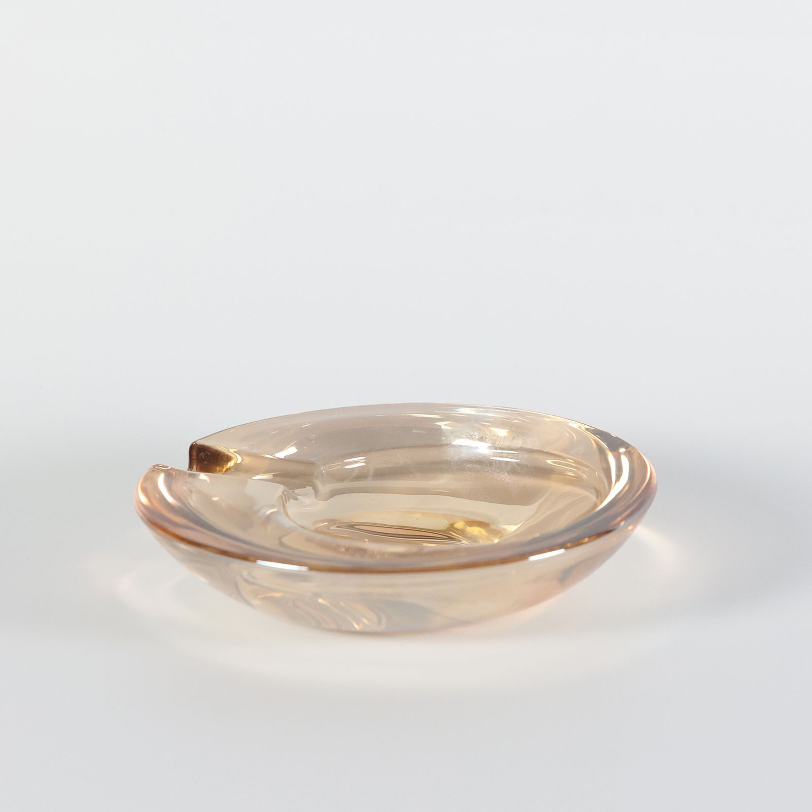 「GLASS ASHTRAY」アンバー