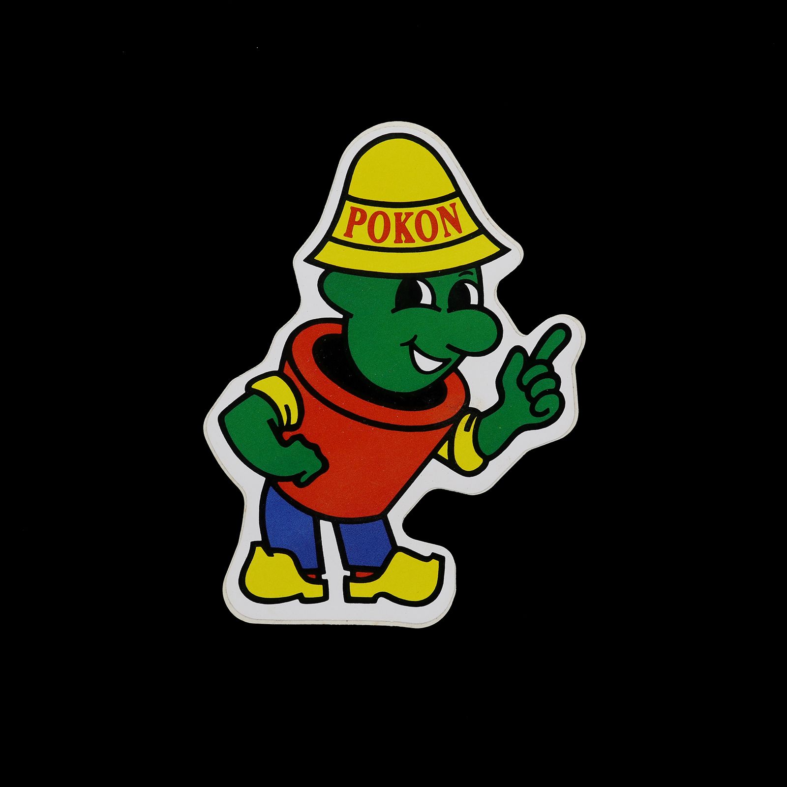 「POKON」ヴィンテージステッカー ヨーロッパ