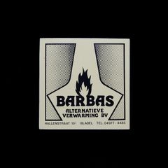 「BARBAS」ヴィンテージステッカー ヨーロッパ
