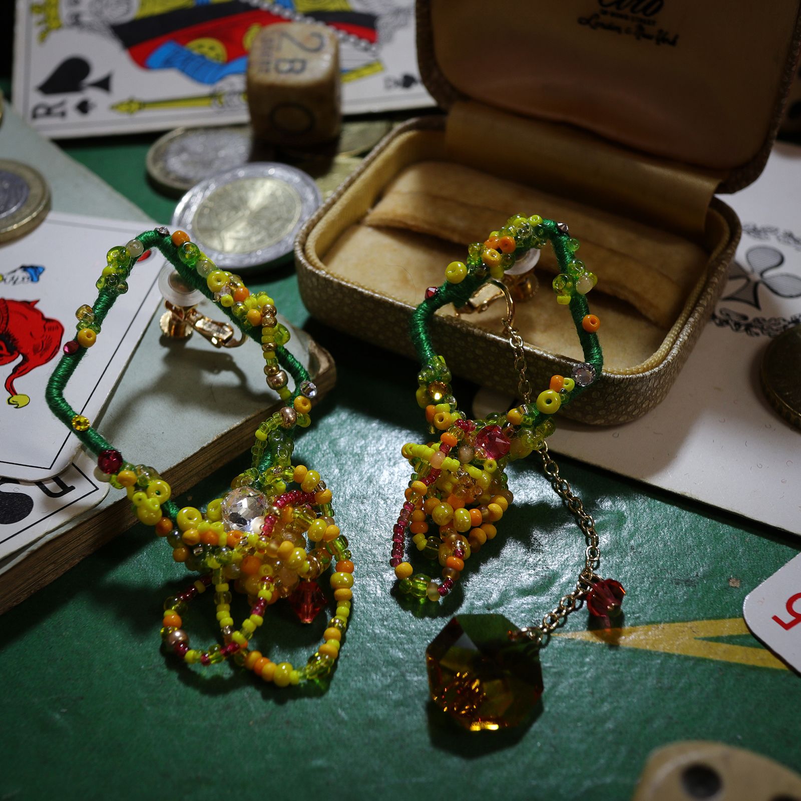 「tresor CADEAUX」イヤリング【CASINO de sachikosim】