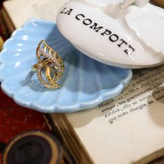 「オープンリーフ」デッドストックリング イギリス