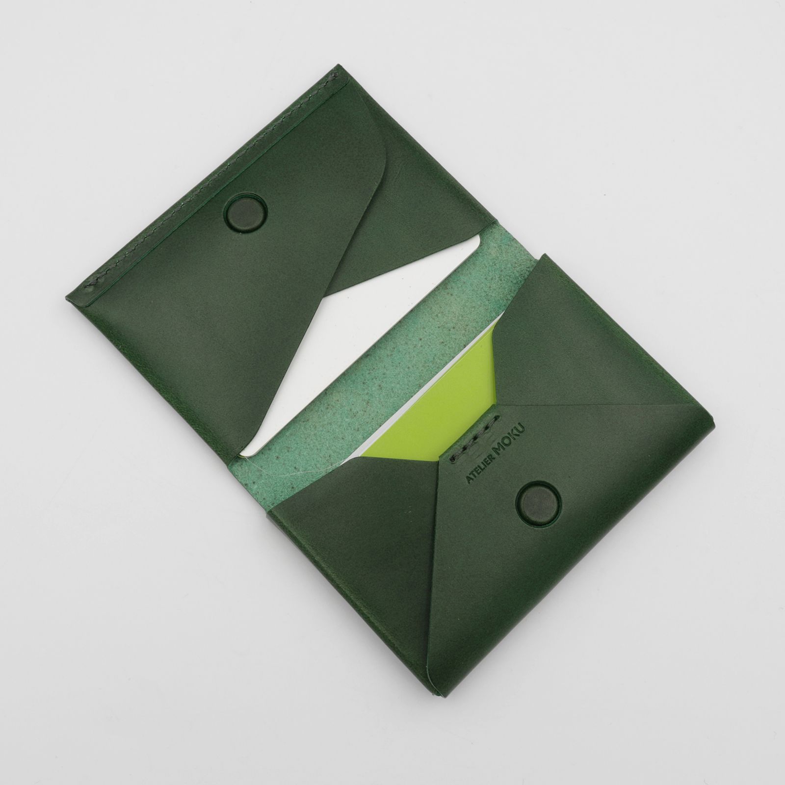 「Patan Buttero」カードケース（名刺入れ） black