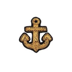 「Golden Anchor」ブローチ