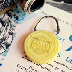 JALU カーボン紙 フレンチキーホルダー