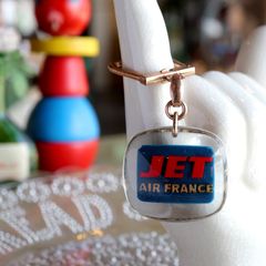 AIR FRANCE JET エールフランス ブルボンキーホルダー