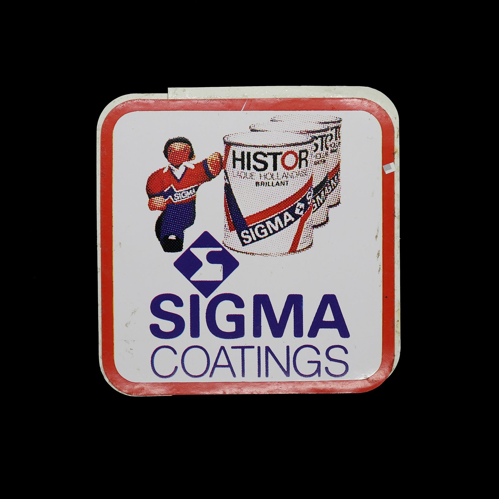 「SIGMA COATINGS」ヴィンテージステッカー ヨーロッパ
