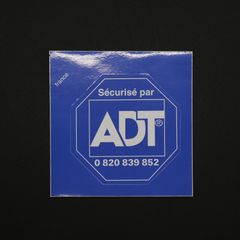 「ADT」ヴィンテージステッカー ヨーロッパ