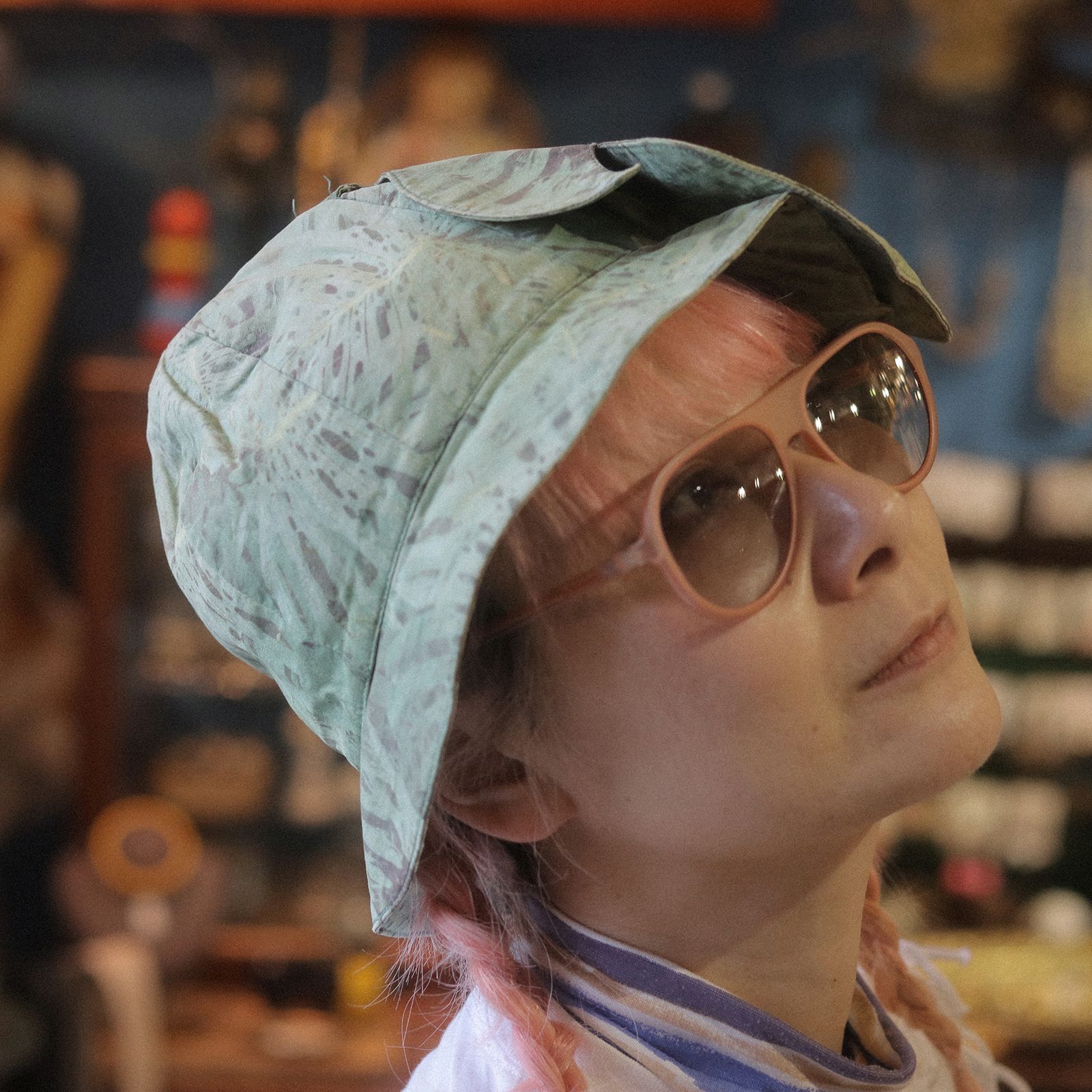 「Robyn」POLYFONIA STUDIO Session "Carole Baijings  Ciqi" Sunglasses Red Blush x Light Gray Lens