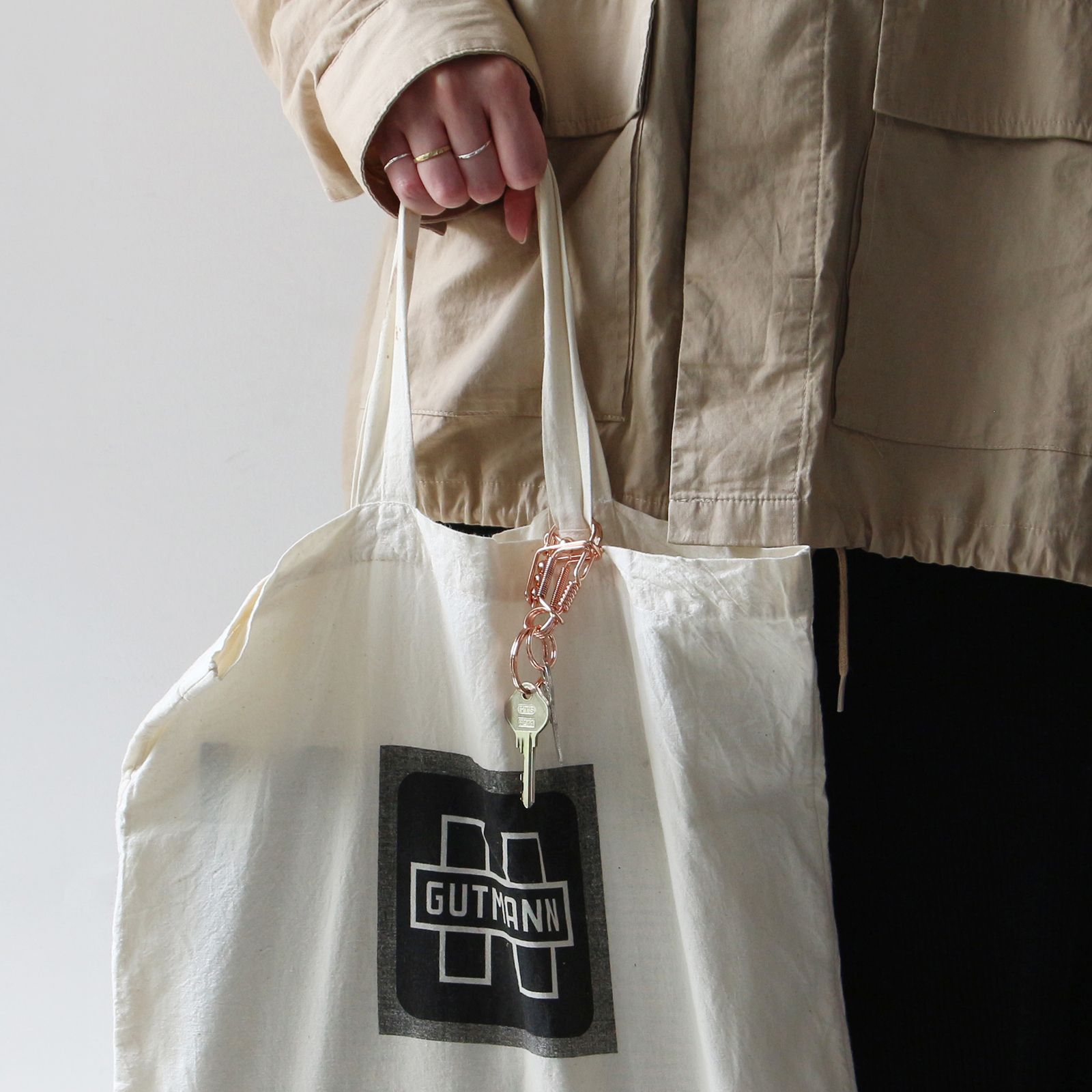 Metal Wire Carabiner コッパー