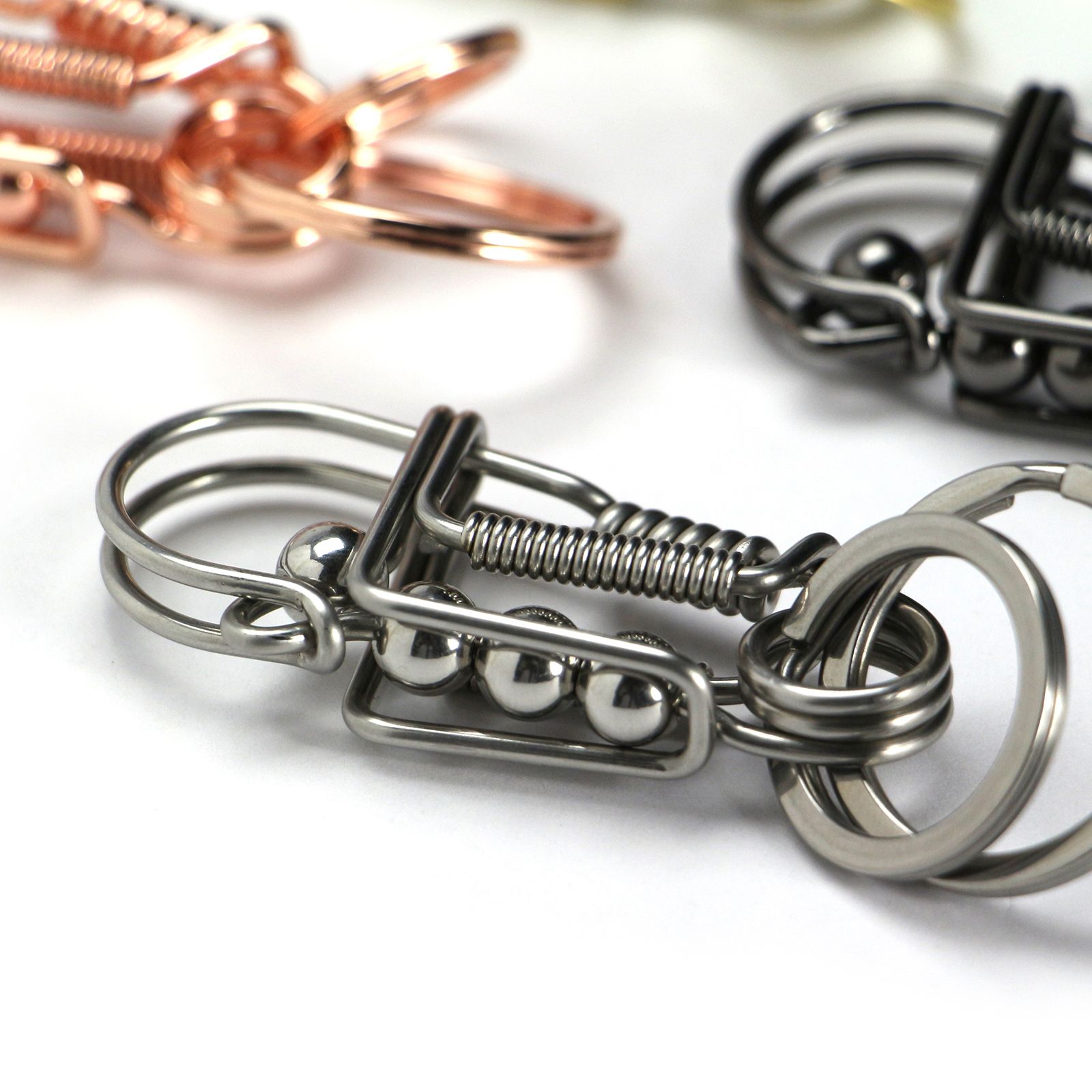 Metal Wire Carabiner コッパー