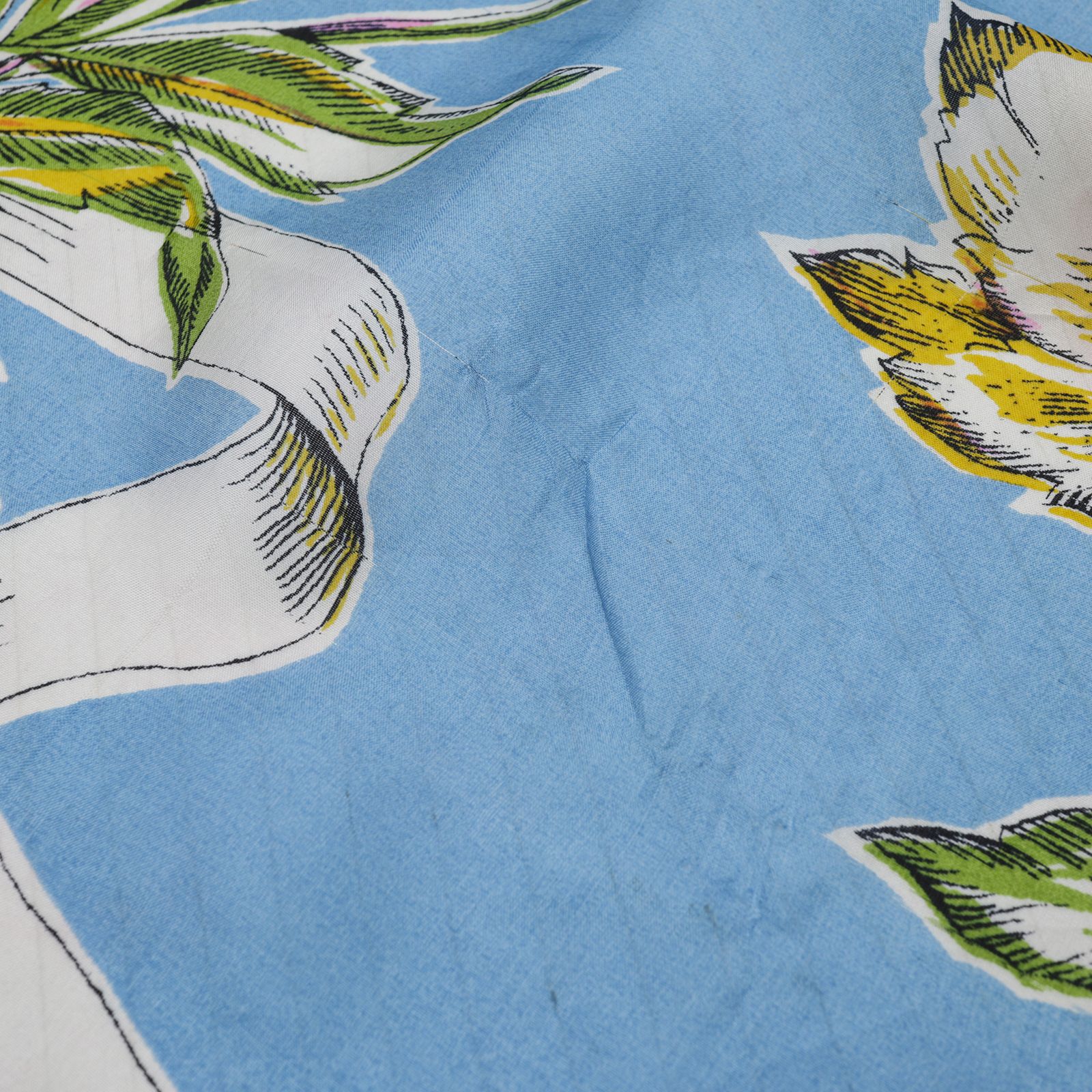 「グレースフルボタニカル」ヴィンテージスカーフ ヨーロッパ