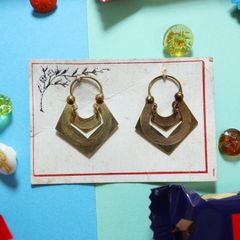 「50s ブラスペンタゴン」 ピアス イギリス
